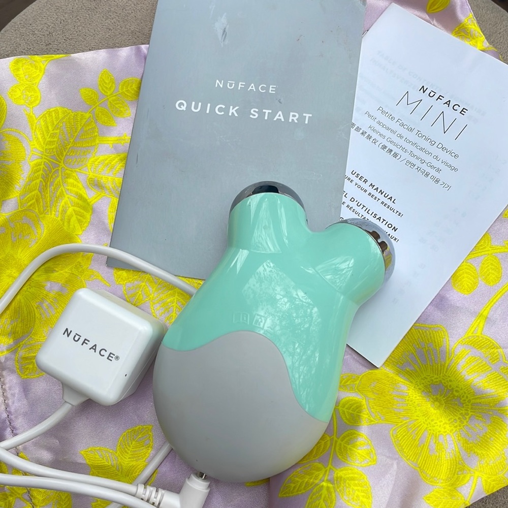 Nuface mini facial toning device